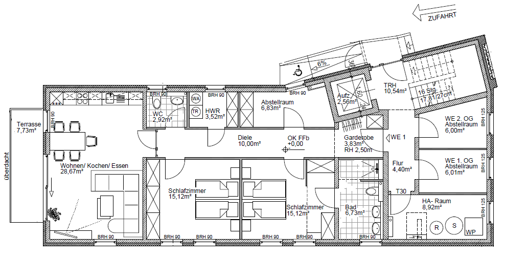 Grundriss EG Grundriss Erdgeschoss